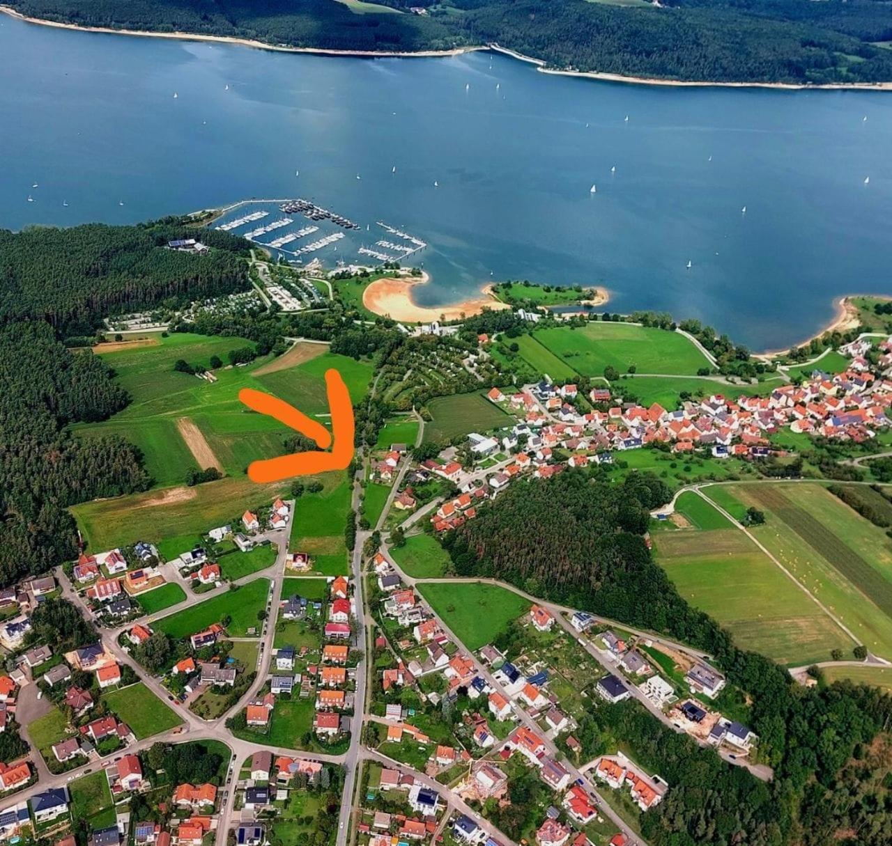 Ferienwohnung Brombachsee Ankerplatz Mit Sauna Bei Juliane Und Klaus Pleinfeld Buitenkant foto
